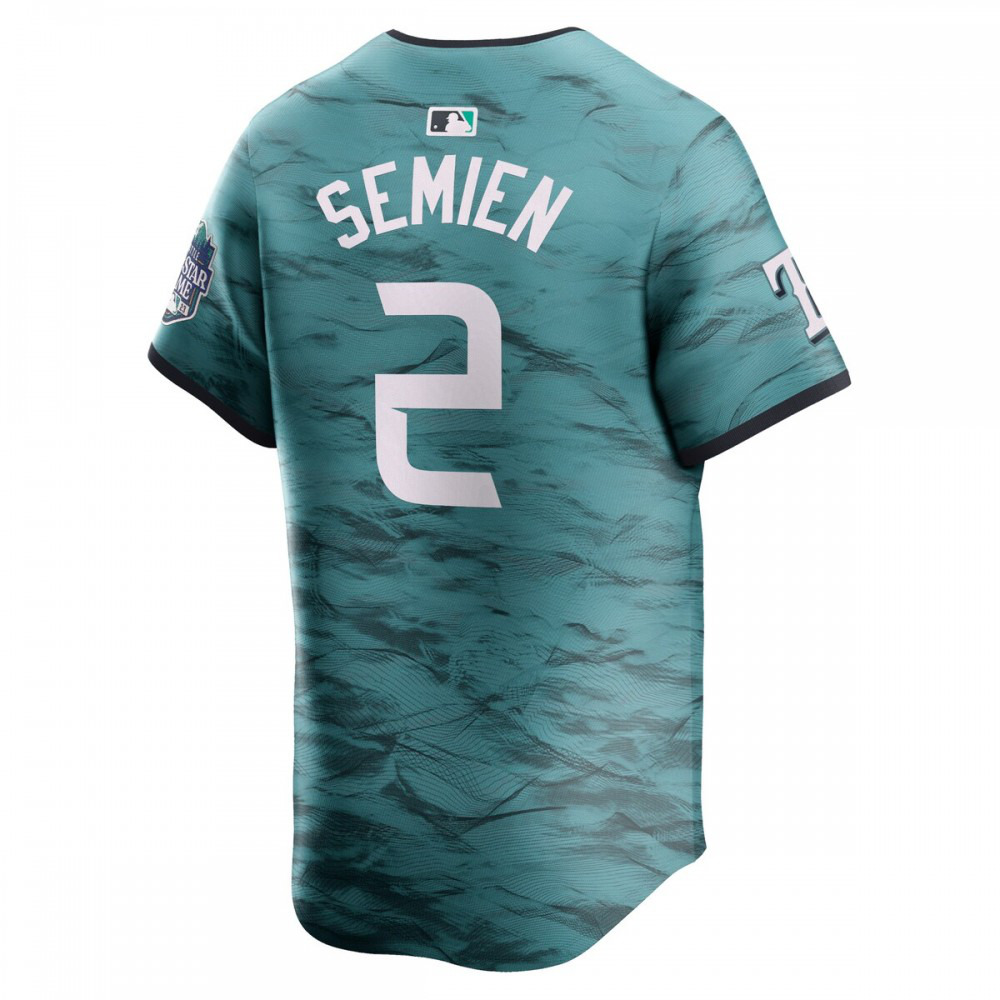 Marcus Semien American League 2023 MLB All-Star Game Limited Player Jersey - Teal-Pro Kit Vault | Brand New 26/27 Sports Jerseys